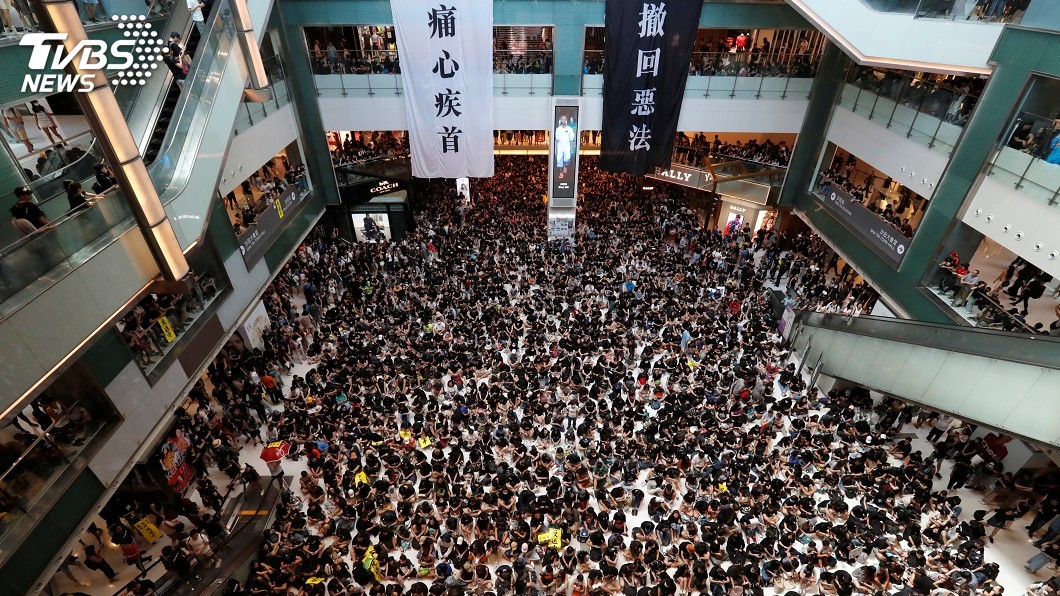 反送中抗爭風暴不止 全港罷工7區集會