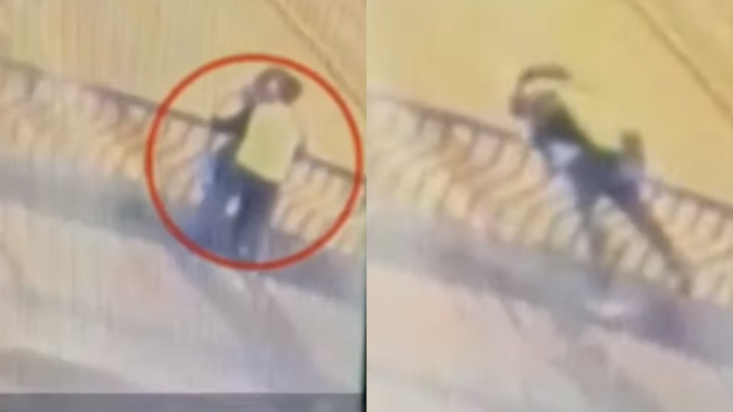 與男友激吻太嗨!她「抬腿緊夾」…下秒摔下天橋慘死