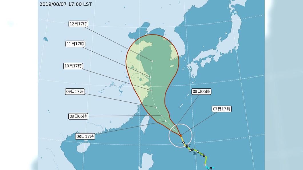 【最後更新】中颱利奇馬逼近! 全台8日停班停課一覽表
