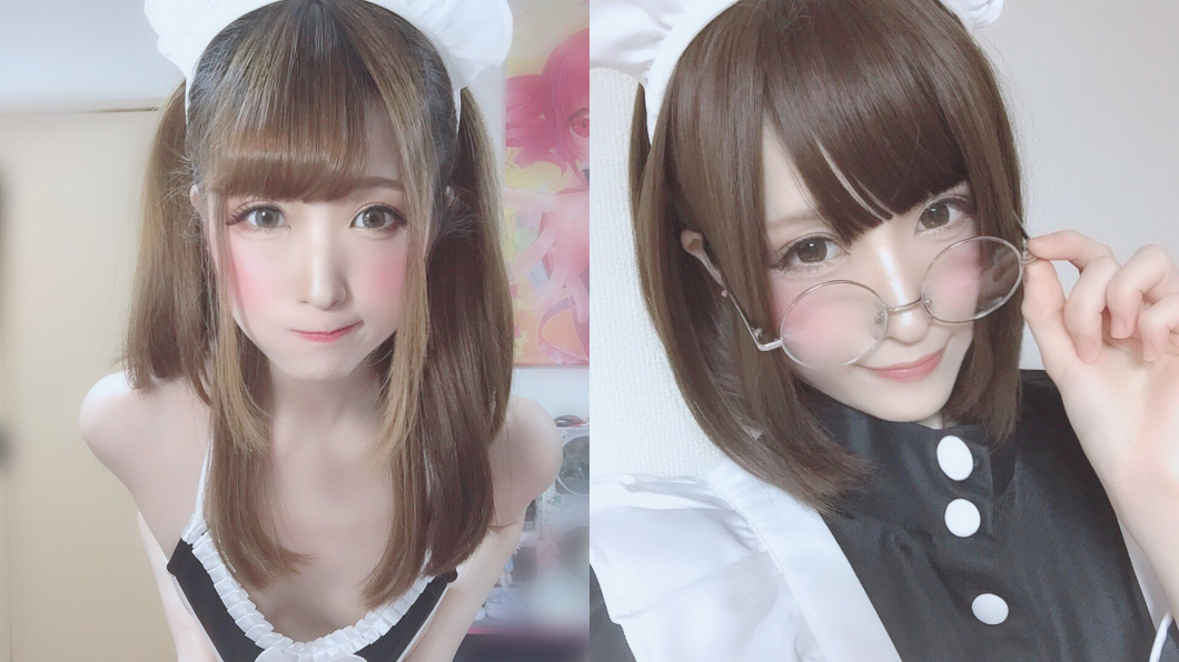 驚人的女大十八變讓不少網友嚇傻。圖／翻攝自推特SaLA_cos