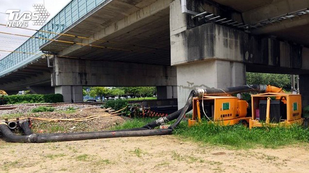颱風利奇馬逼近 嘉市低窪地區布設抽水機