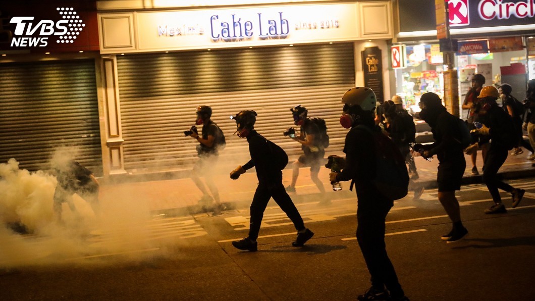 港警強勢鎮壓反送中 民進黨籲莫忽視港民爭自由