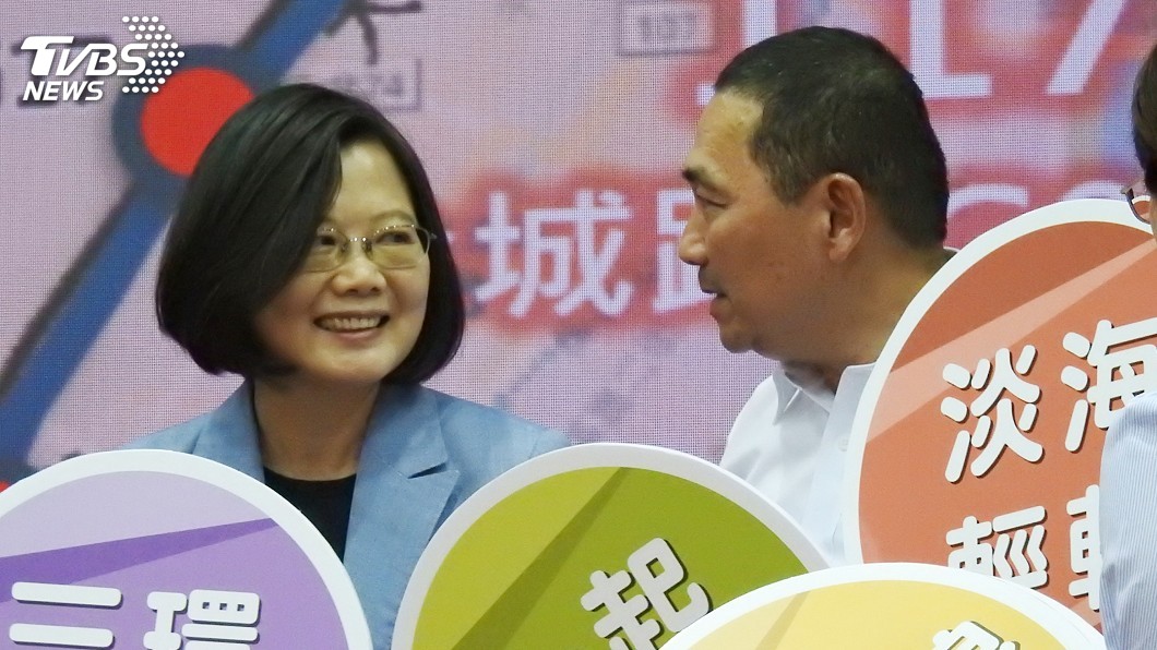 侯友宜說不陪拜廟　蔡總統：努力為市民做事就好