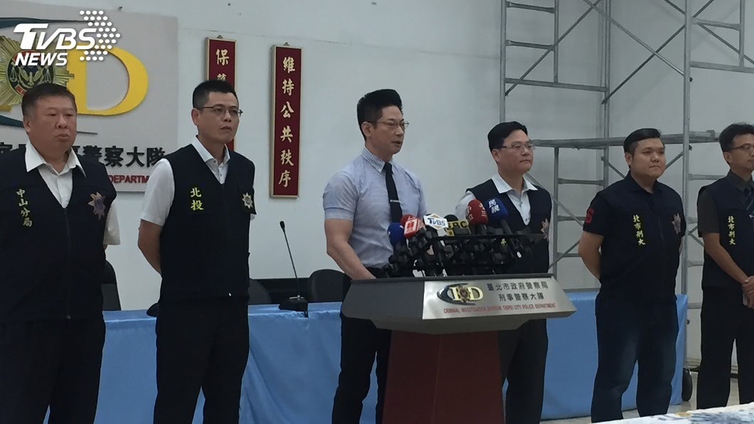 北市警強力掃黑 逮3治平專案目標