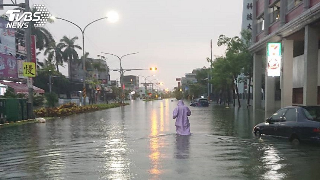 高雄彰化雲林台南豪大雨 經部發布一級淹水警戒