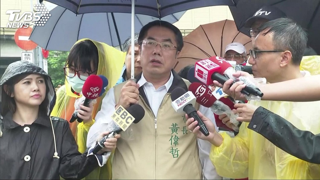 台南豪雨多處淹水今停班停課 黃偉哲:無政治考量