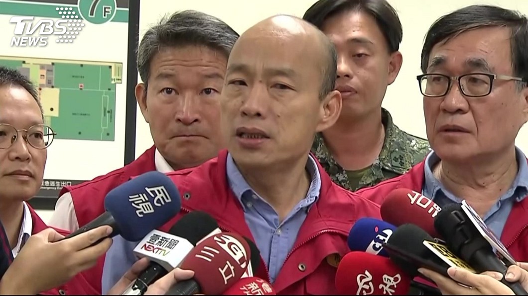 台南今晨宣布停班停課　韓國瑜：高市未達標準