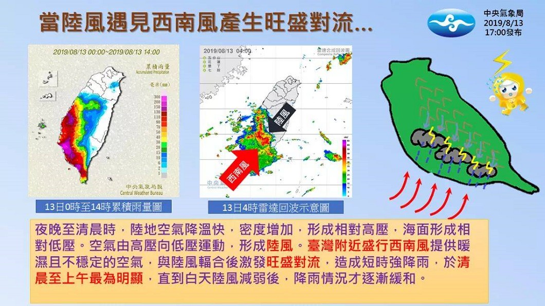 氣象局提醒民眾要特別注意。圖／翻攝自氣象局