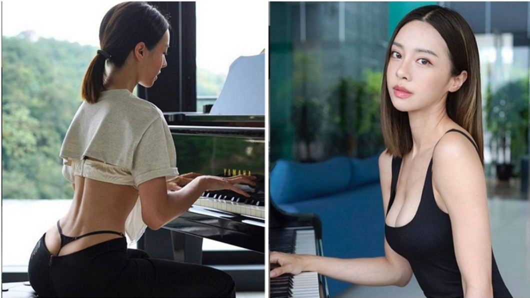 圖多/鼻血流盡!「真人版娜美」彈鋼琴 丁字褲性感外露