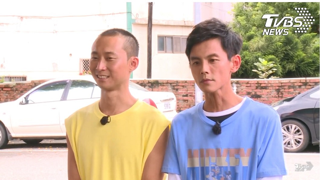 阿翔昨日復出錄製民視《綜藝新時代》。圖/TVBS