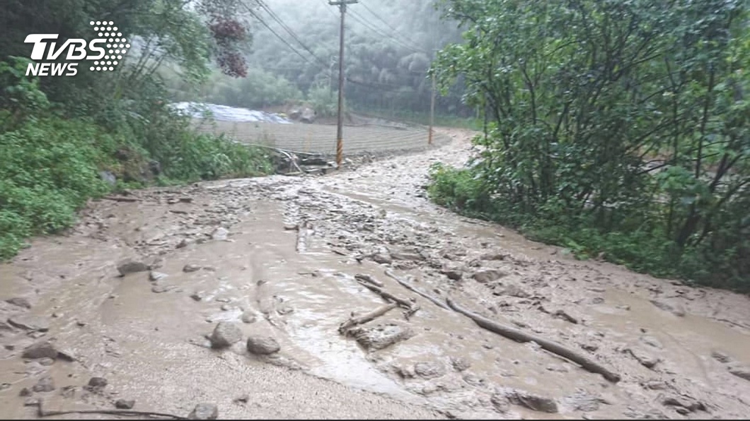 土石流紅色警戒累計9條 分布南投、高雄2縣市