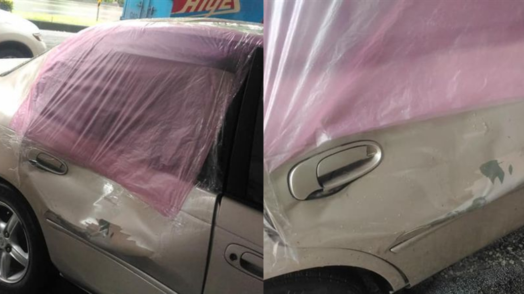 一聲巨響!驚見車頂被「墜樓翁」撞凹 他善舉被推爆