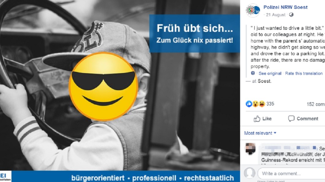 圖/翻攝自Polizei NRW Soest臉書