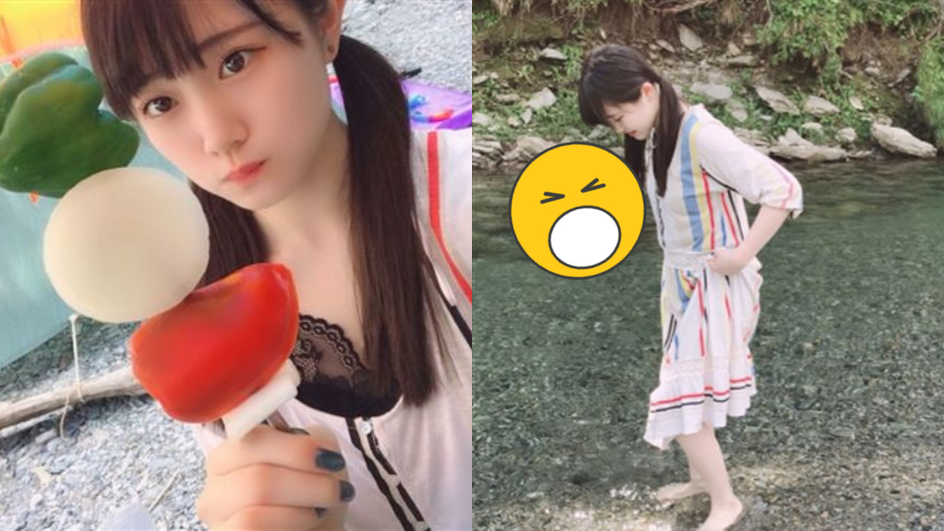 女偶像曬戲水美照！網驚見「背後詭影」　驚呼：那什麼？