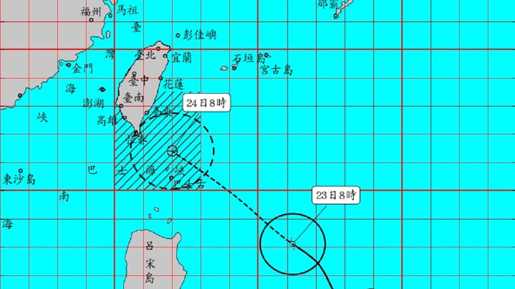 颱風白鹿路徑南偏 預計下午發陸上警報