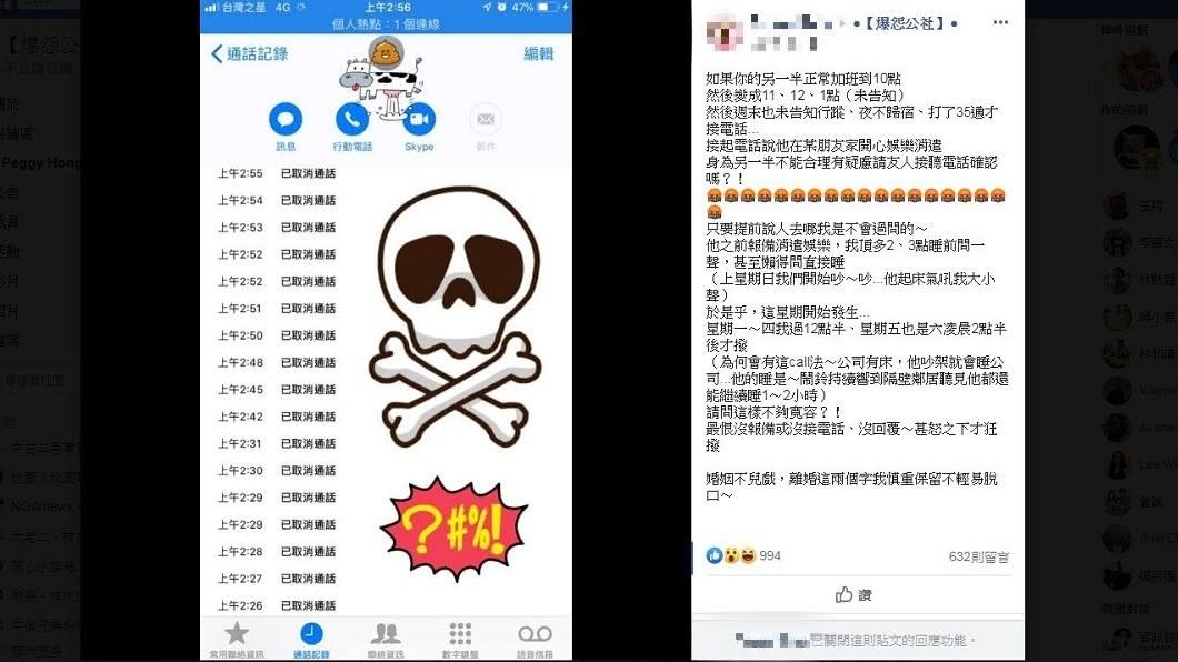人妻分享只要丈夫事前報備她就不會過問,還說自己難道還不夠寬容嗎?(圖/翻攝自爆怨公社)