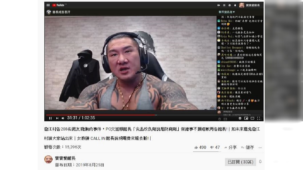 圖/翻攝自寶寶愛館長youtube頻道