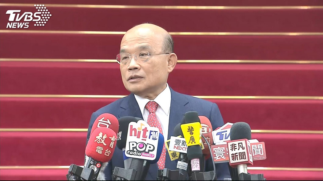 韓國瑜抱女嬰惹議 蘇貞昌:總統還沒當就一直告人