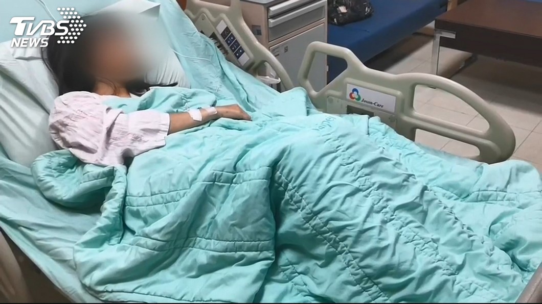 閃車自摔! 女騎士臉縫11針逆向男涉肇逃