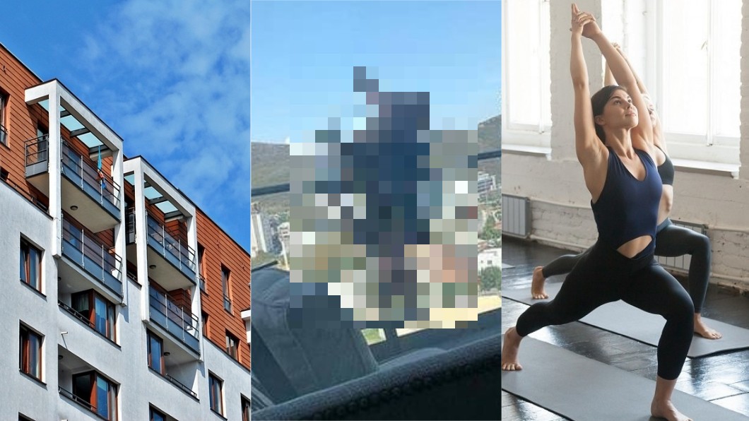 23歲瑜珈妹挑戰極限「懸空倒掛」 手滑慘墜樓!