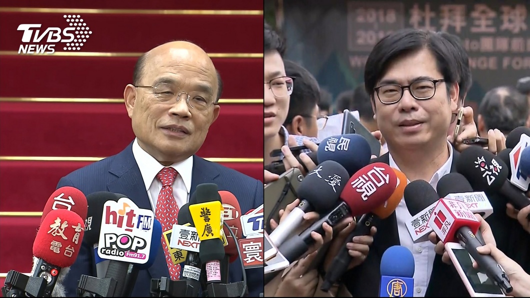 陳其邁最後以副院長出席院會 蘇貞昌感謝助防疫