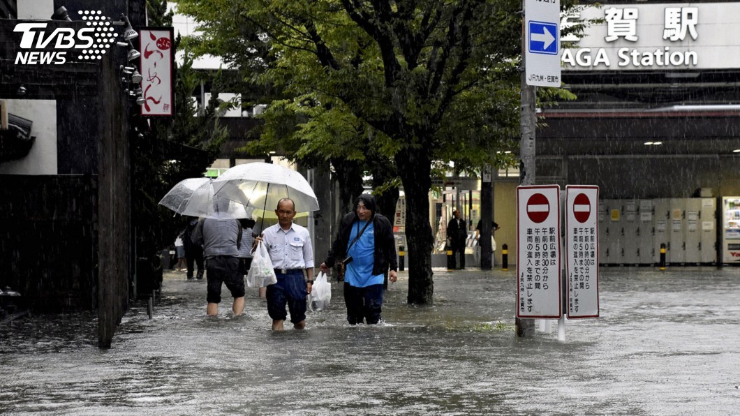 日本九州大雨滂沱 當局發5級警報籲民眾自保