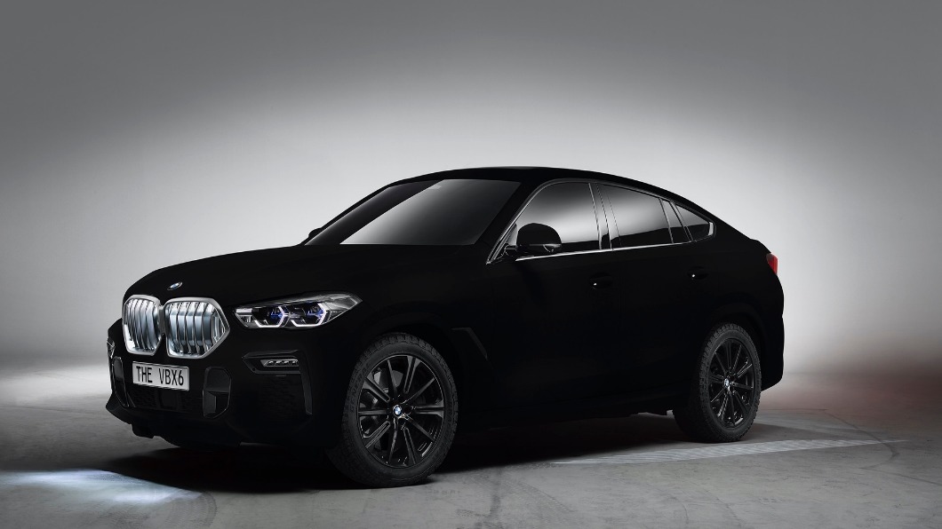 「吸光黑」更吸睛! BMW推出X6奈米黑色