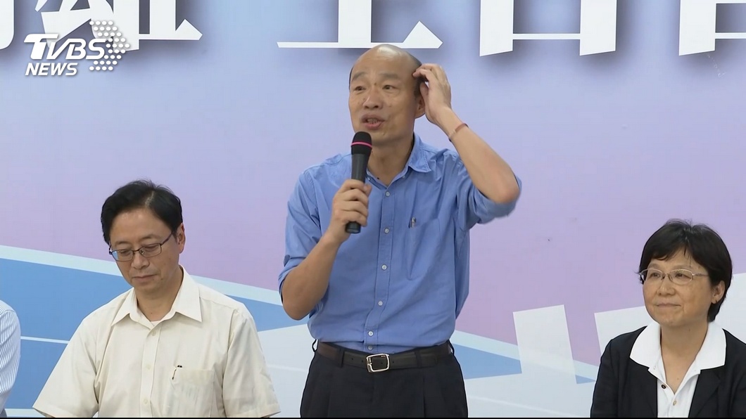 會見藍軍志工團 韓國瑜:2020中華民國保衛戰
