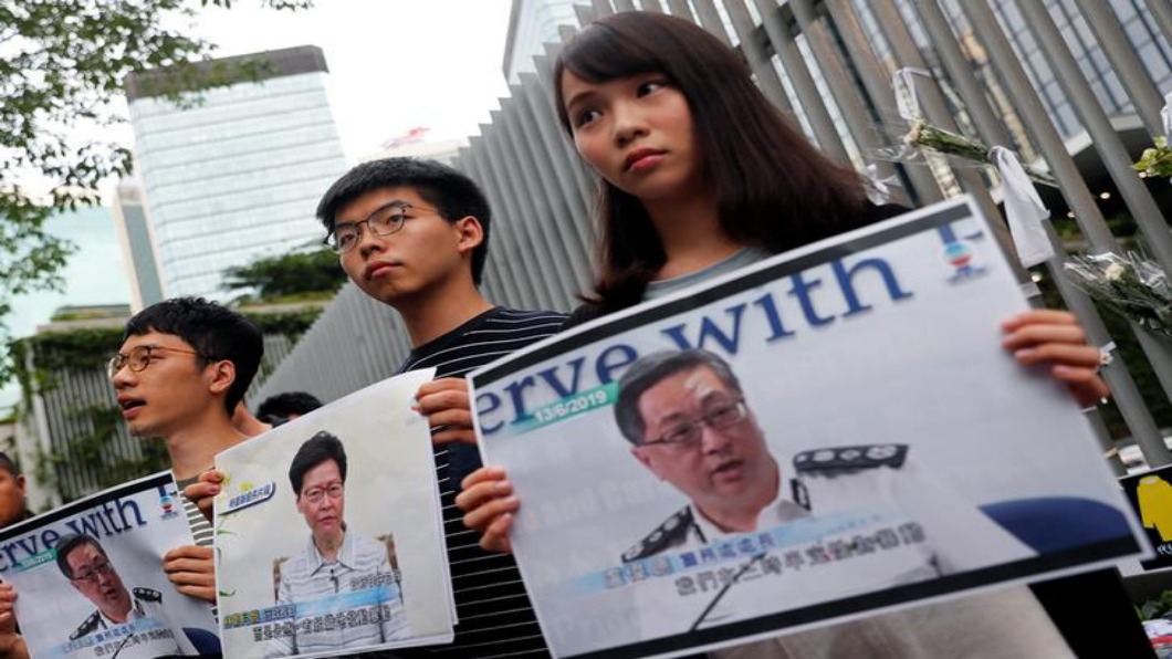 傳北京設十一死線 港警今抓7人 黃之鋒交保