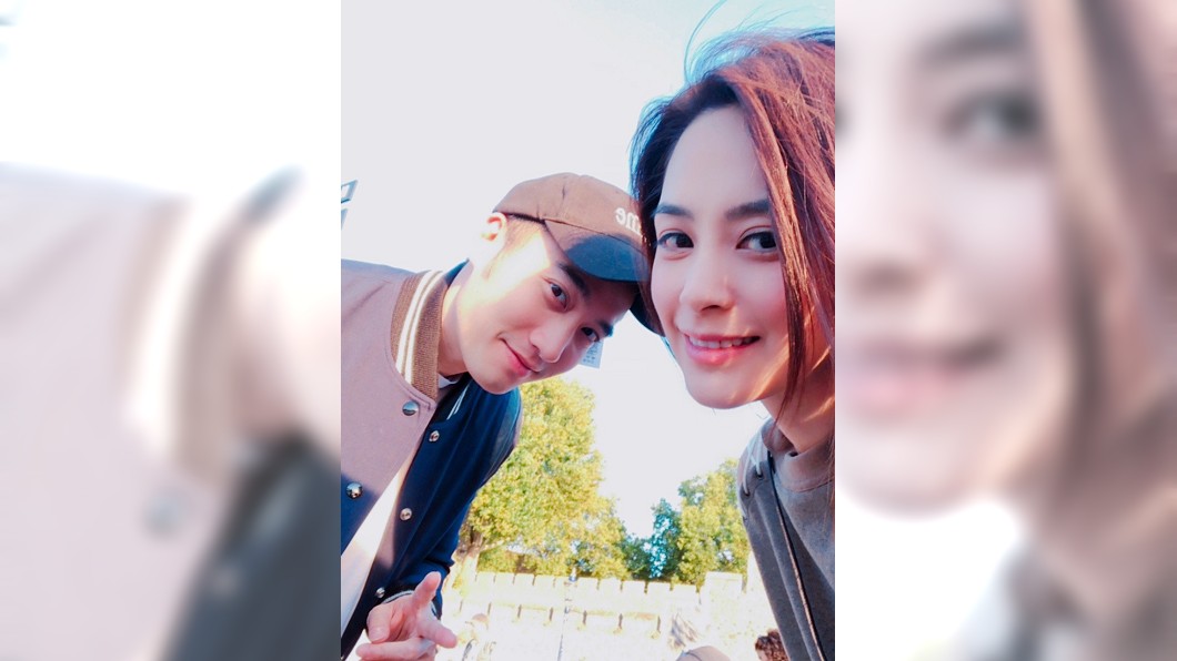 阿嬌和老公賴弘國感情甜蜜。圖/翻攝賴弘國528微博