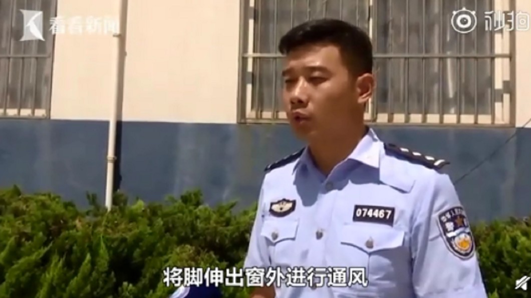 警方調閱監視器找到該名駕駛。圖/翻攝自看看新聞