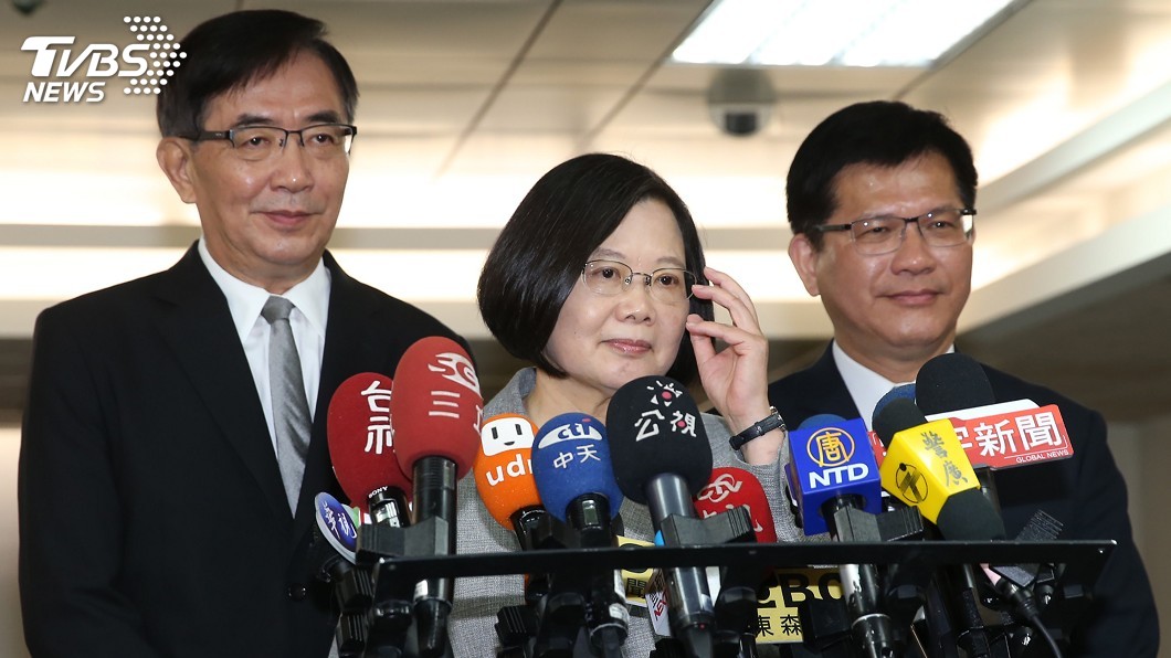 被指為「中共代理人」　蔡總統：這說法台灣人不接受