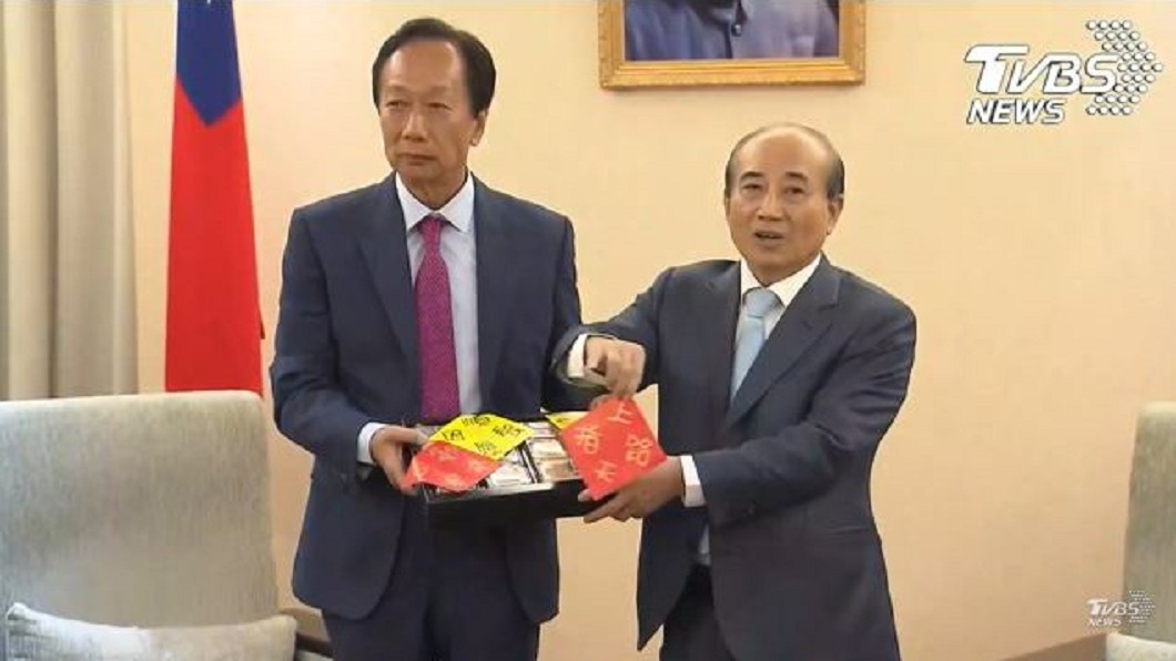 王金平披橘袍選總統? 「關公好兄弟」郭台銘說話了