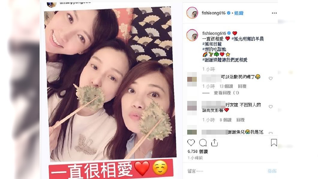 圖/翻攝自梁靜茹IG