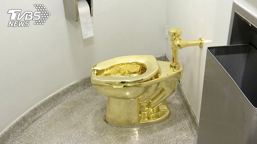 3900萬黃金馬桶　邱吉爾故居展出遭竊