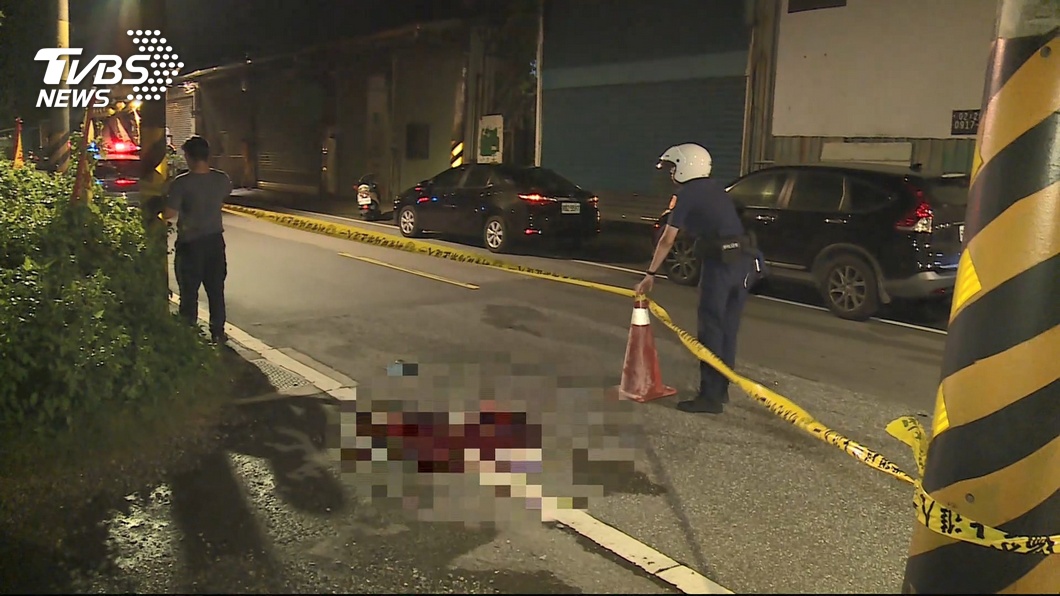 嚇!清晨倒臥路邊血泊中 男頭部凹陷身亡