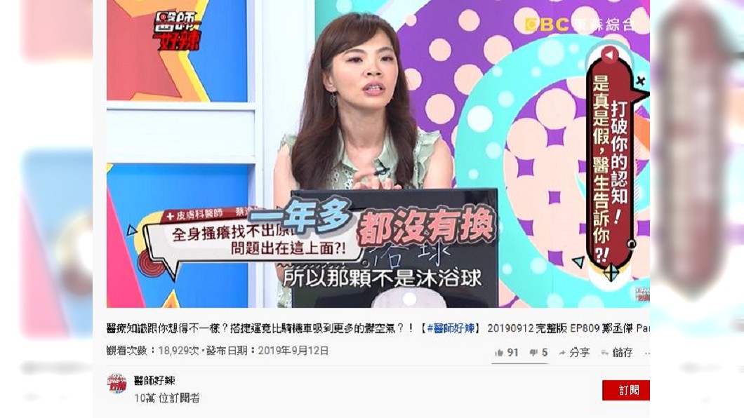 圖／翻攝自《醫師好辣》youtube頻道
