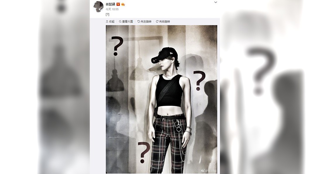 圖/翻攝自張韶涵微博 失言惹議范瑋琪嗆「從沒害過人」 張韶涵疑反擊