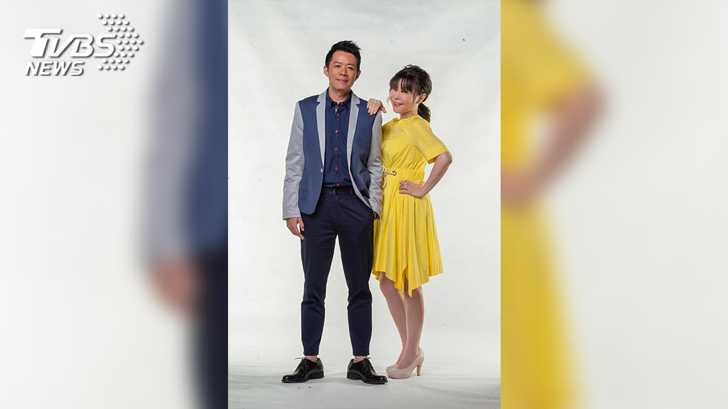 林宏宜與錢怡君兩人交情好,搭檔主持不擔心默契問題。(圖/TVBS)