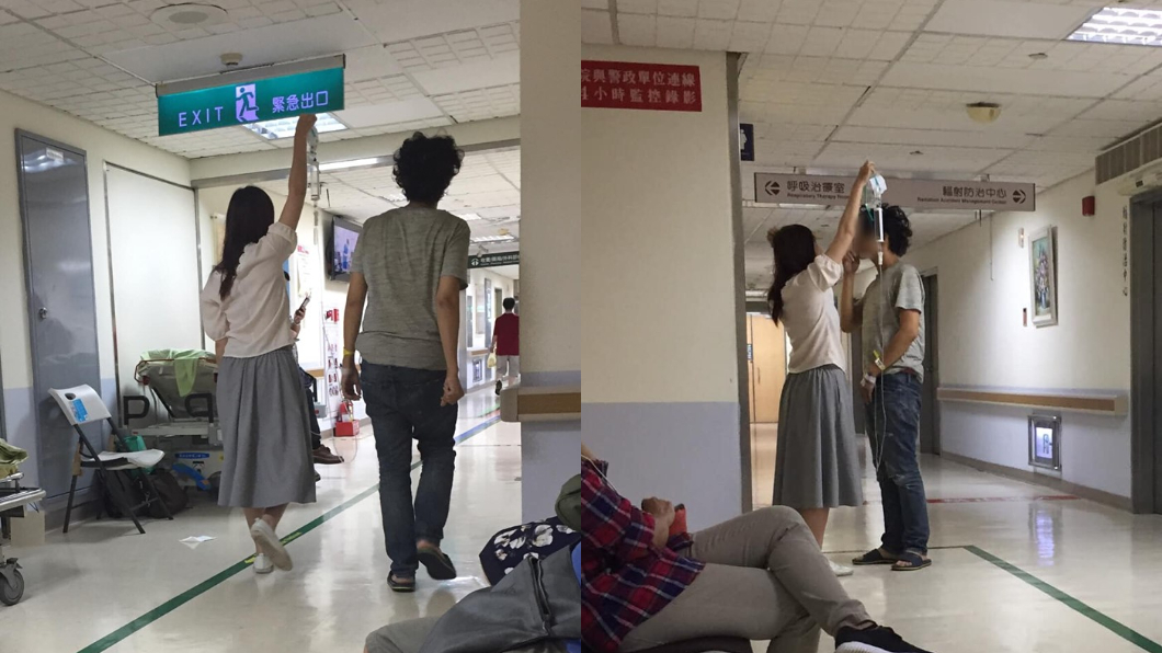 原PO分享感人的一幕。圖/翻攝自爆廢公社二館