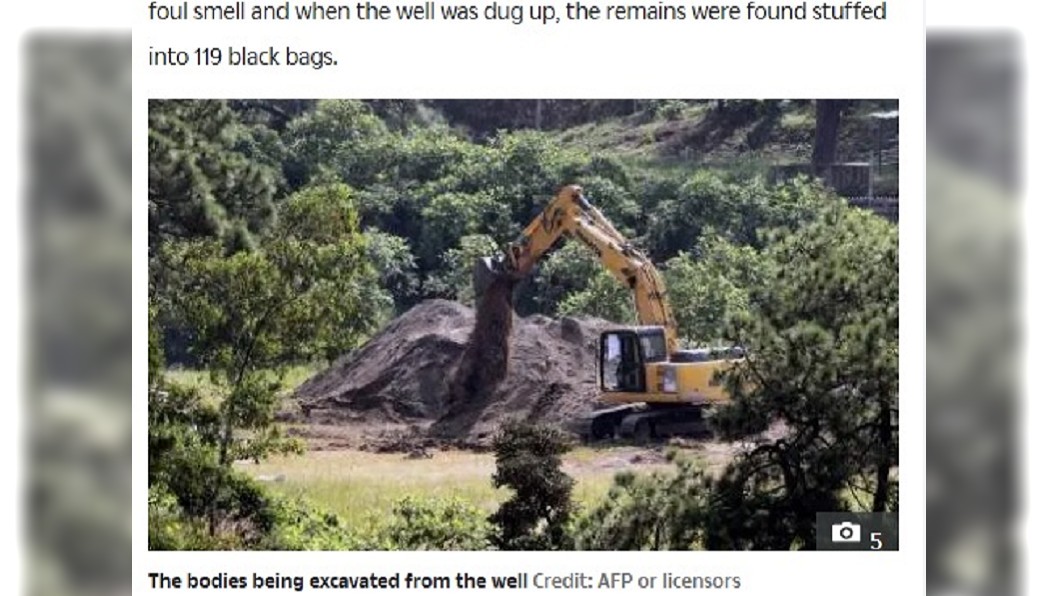 墨西哥又發現亂葬崗 上百塑膠袋裝有29具遺體