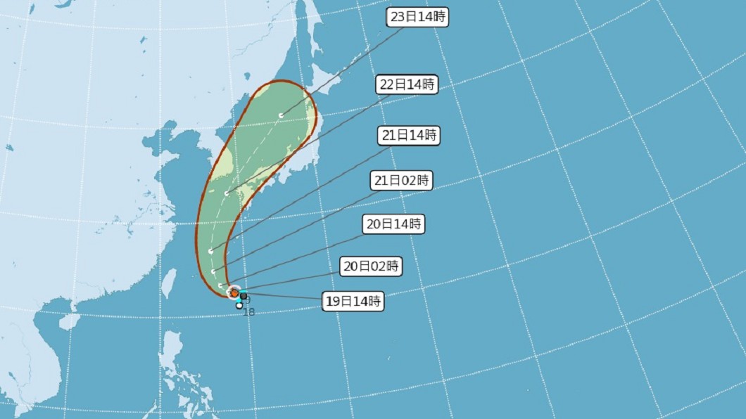颱風塔巴形成！　外圍環流影響北台灣明起轉溼涼