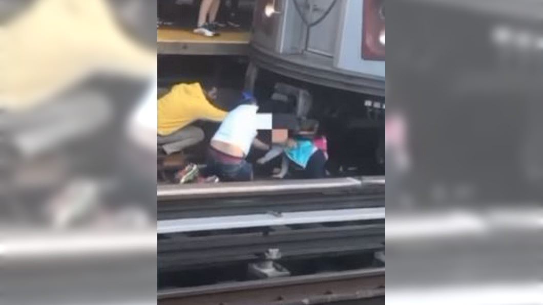 父親拉女兒跳軌輕生 5歲女童躲間隙幸運存活