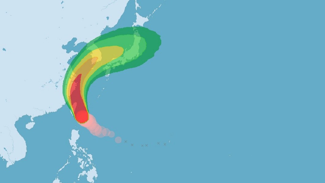 米塔暴風圈逼近台灣 蔡總統:做好防颱避免外出