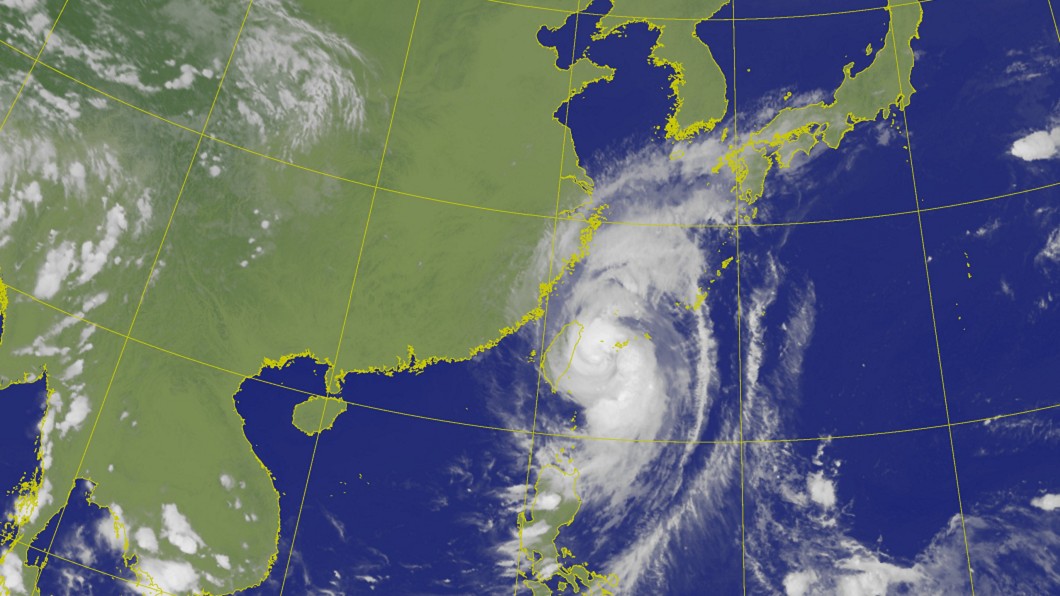 颱風米塔估深夜東北角沿海通過 北部風雨最強