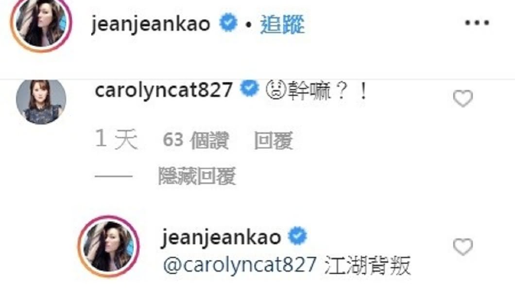 圖/翻攝自高宇蓁IG
