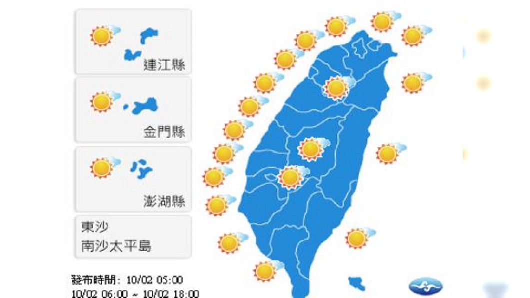 圖／中央氣象局