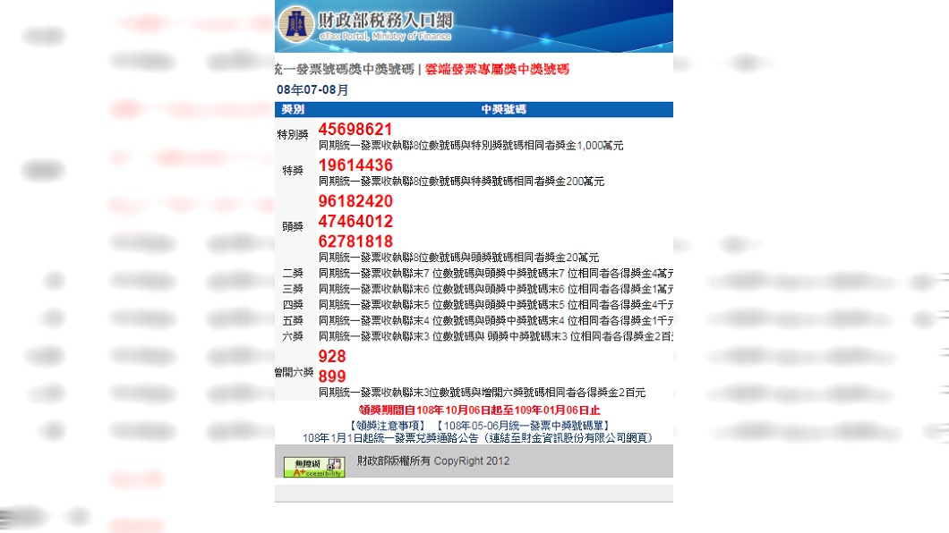 圖／翻攝自財政部官網。