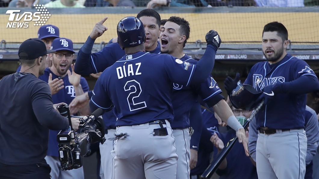 MLB光芒5比1擊敗運動家 晉美聯分區系列賽