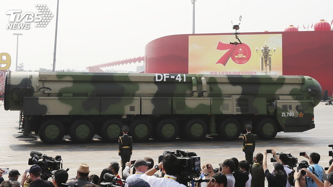 共軍首度公開介紹東風41 最大特色是靈活機動